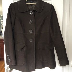 LAST CHANCE Gap Brown Pea Coat